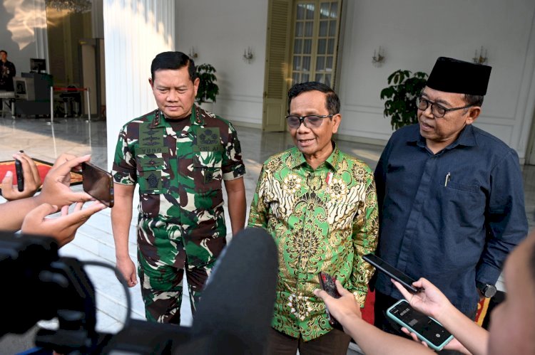 Temui Wapres, Menkopolhukam dan Panglima TNI Bahas Al-Zaytun dan Pembebasan Pilot Susi Air
