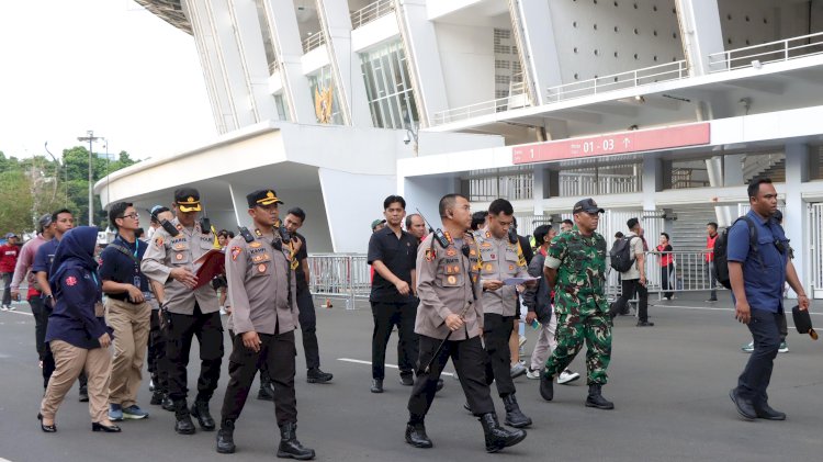 Jelang Indonesia vs Bahrain: Ribuan Personel Disiagakan, Suporter Diminta Tertib