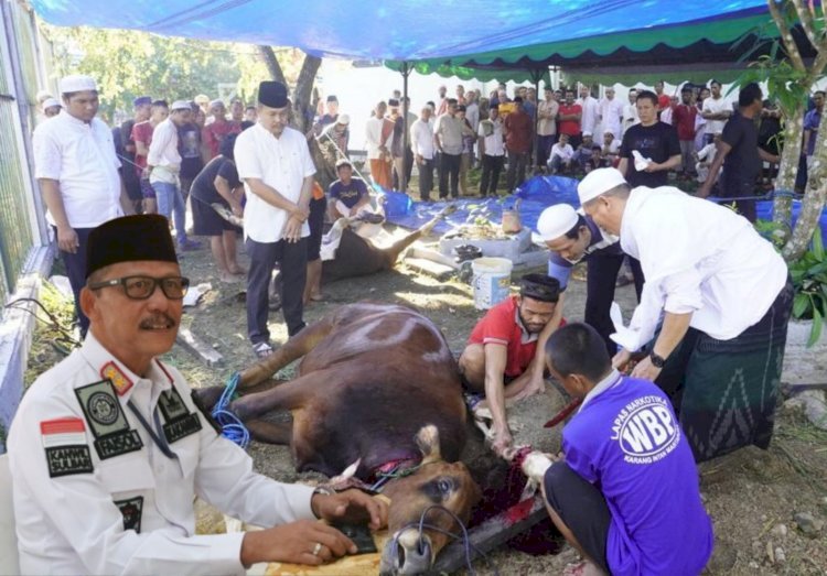Idul Adha 1444 H, Kumham Kalsel Sholat Idul Adha dan Pemotongan Hewan Kurban