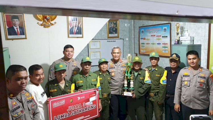 Program Halo Polisi, Dirbinmas Polda Metro Jaya, Sambangi Pos Kamling Karang Anyar