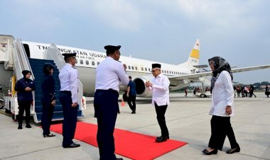 Hadiri Puncak Peringatan Hari Anak Nasional ke-39, Wapres Bertolak ke Semarang