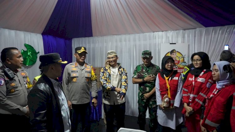 Dandim 0508/Depok dan Forkopimda Kota Depok Tinjau Pos Pantau Lebaran di Medan 9
