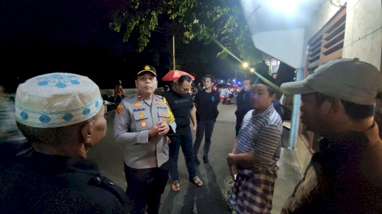 Antisipasi Kejahatan, Polsek Tambora Intensifkan Patroli di Pemukiman Kosong Ditinggal Mudik