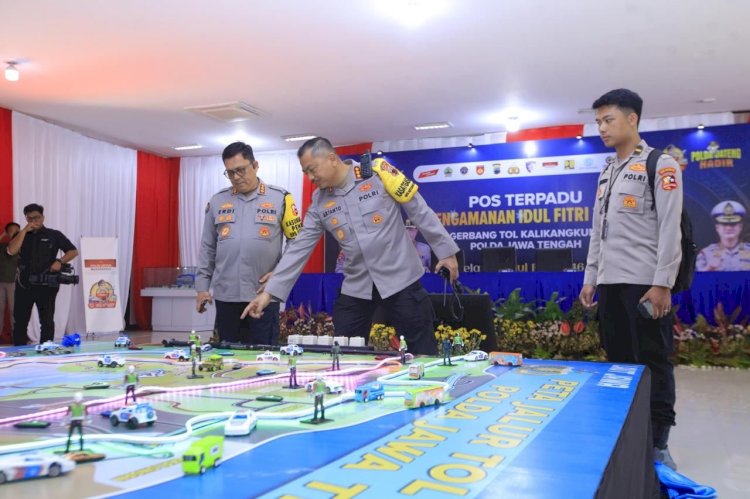 Polri Lakukan Pemantauan Udara Arus Balik, Sistem One Way Berlaku Lancar Hingga Kalikangkung