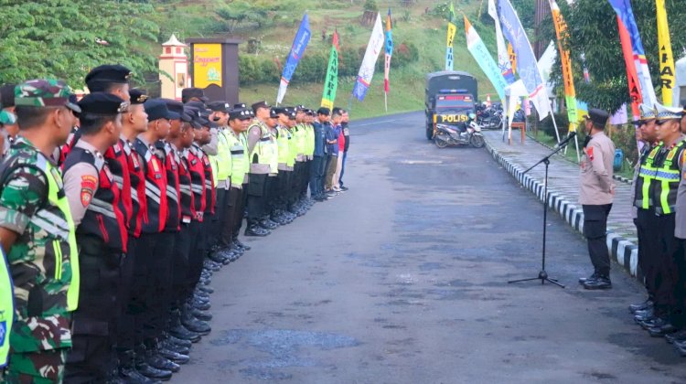Ratusan Personil Polres Pekalongan Siap Amankan Tradisi Syawalan