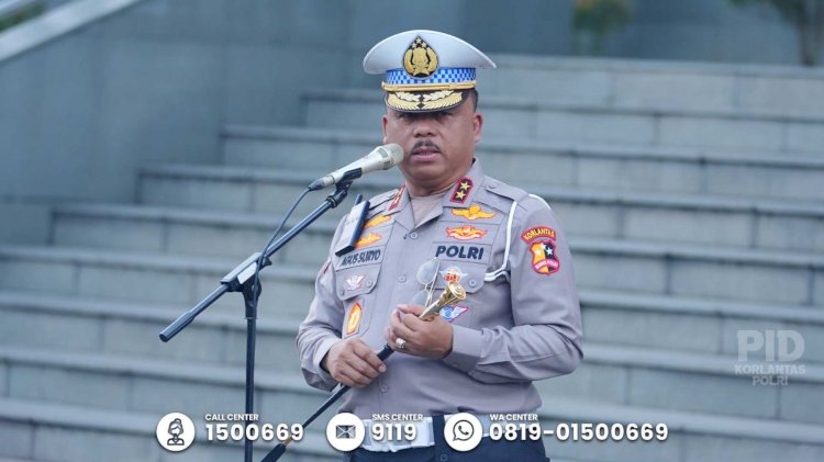 Kakorlantas Apresiasi Kinerja Polantas Saat Operasi Ketupat 2025