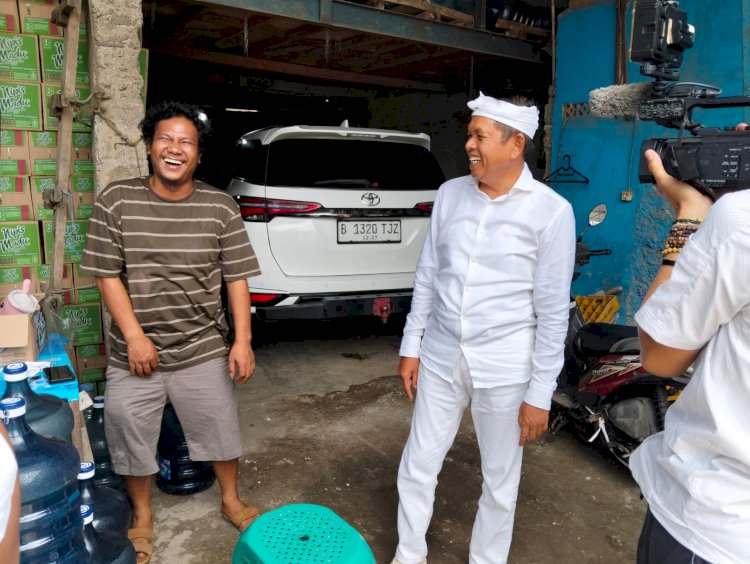 Kunjungan Kerja Gubernur Jawa Barat di Kp. Baru Kelurahan Harjamukti