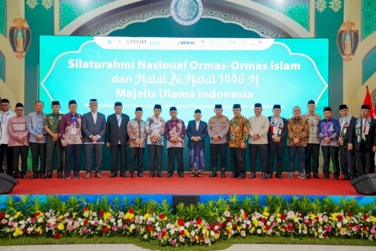 Kapolri Hadiri Silaturahmi Ormas-Ormas Islam dan Halal Bihalal MUI, Komitmen Perkuat Ukhuwah Bangsa