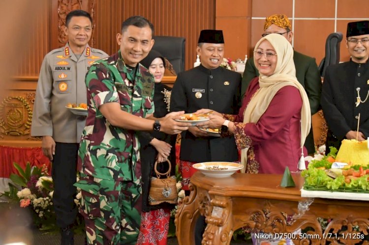 Dandim 0508/Depok Hadiri Rapat Paripurna Dalam Rangka Memperingati Hari Jadi Ke-26 Kota Depok