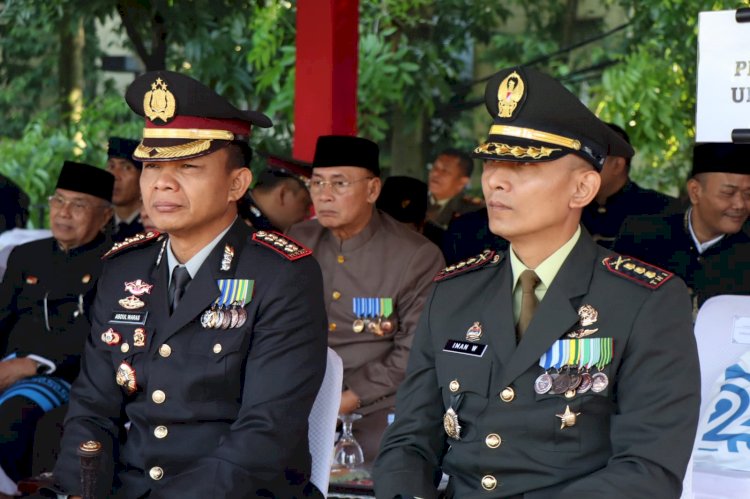 Dandim 0508/Depok Hadiri Upacara HUT Kota Depok Ke-26 dan Peringatan Otonomi Daerah Ke-29