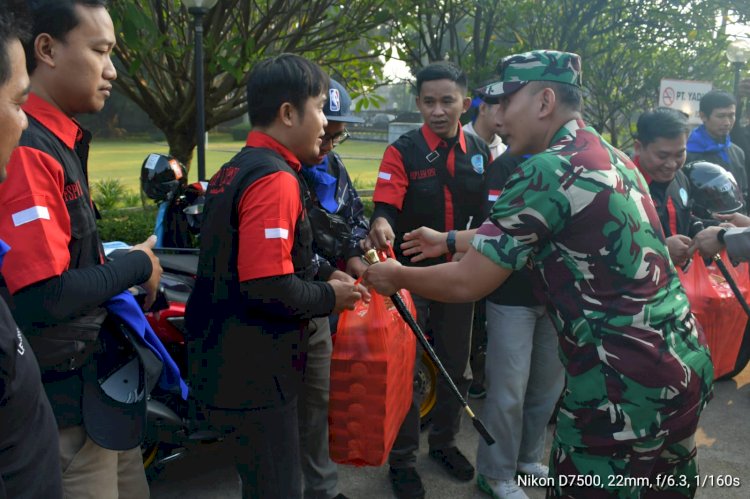 Perayaan May Day di Monas, Dandim 0508/Depok dan Kapolres Metro Depok Lepas 1500 Pekerja