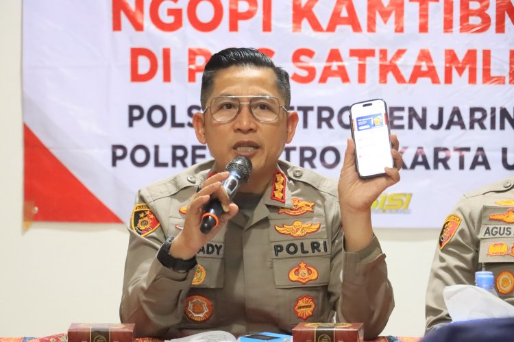 Ngopi Kamtibmas di Pluit, Kapolres Jakarta Utara Serap Aspirasi Warga soal Keamanan dan Premanisme