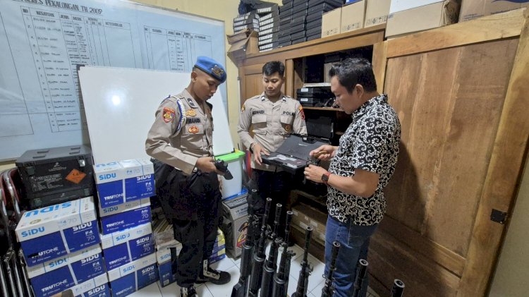 Antisipasi Penyalahgunaan Senpi Propam Polres Pekalongan Cek Inventaris di Gudang Senjata