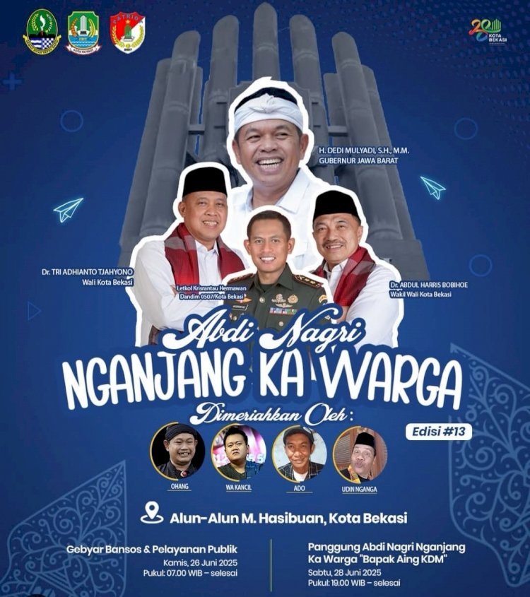 Nanti Malam Panggung Abdi Nagri Nganjang Ka Warga