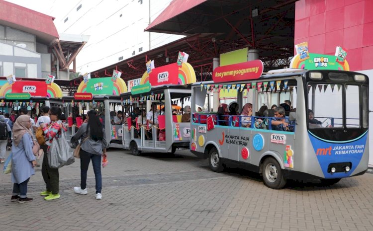 Menikmati Wara Wiri Keliling Jakarta Fair, Cuma Rp.15 Ribu