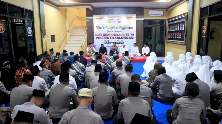 Gelar Doa Lintas Agama, AKBP Doni : untuk Keselamatan dan Kebaikan Masyarakat